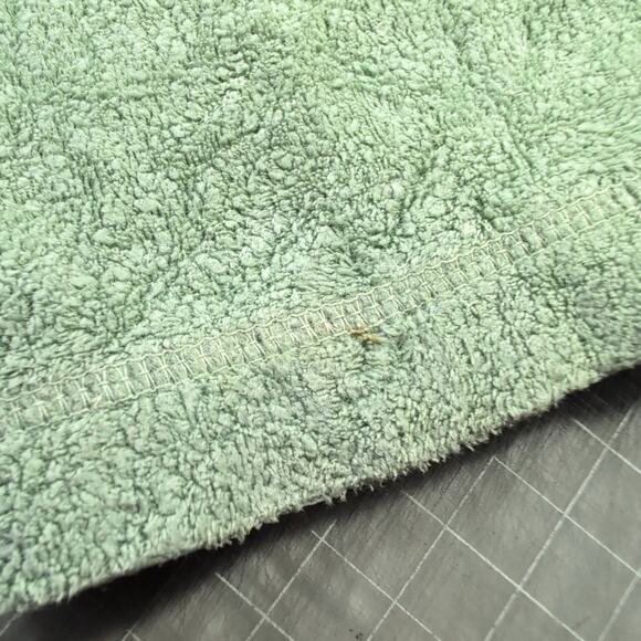 Mododoc Light Green Cotton/Poly Long Sleeve Button Front Shacket, Shirt Jacket - Picture 9 of 11